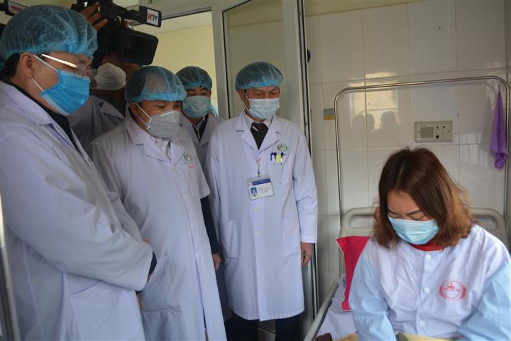 Nghệ An: Bệnh nhân nghi nhiễm corona sức khỏe dần ổn định