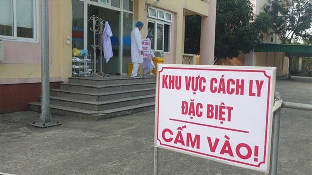 Khu vực cách ly vẫn đang được đảm bảo