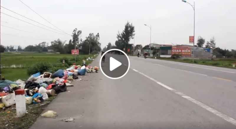 Sau Tết, nhiều tuyến đường ngập rác