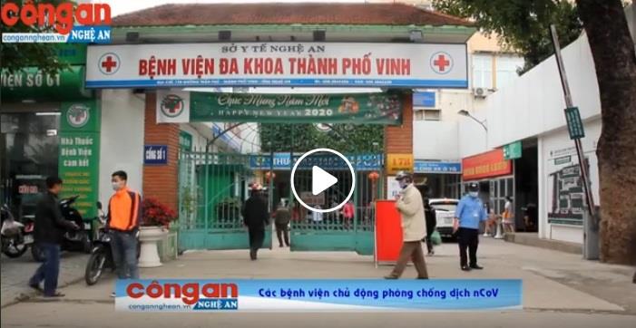 Nghệ An: Các bệnh viện chủ động phòng chống dịch nCoV