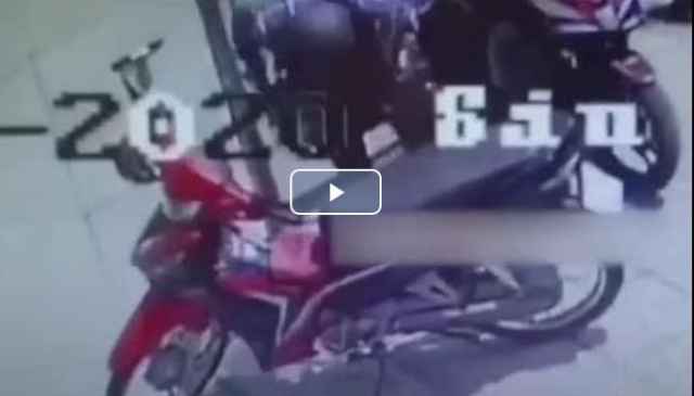 Trộm bẻ khóa SH ngay khi chủ xe vừa bước xuống
