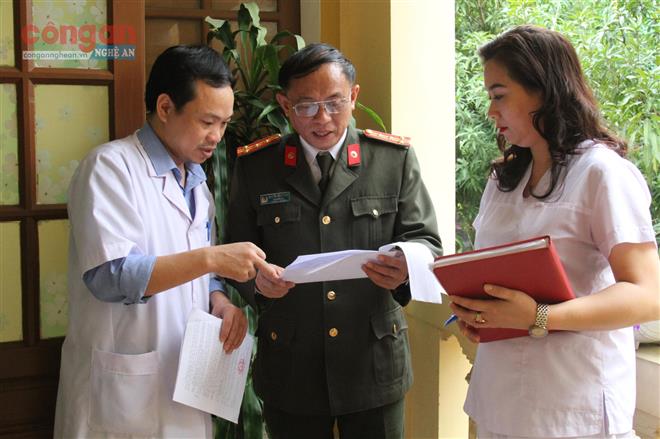 Những người thầy thuốc mang sắc phục Công an