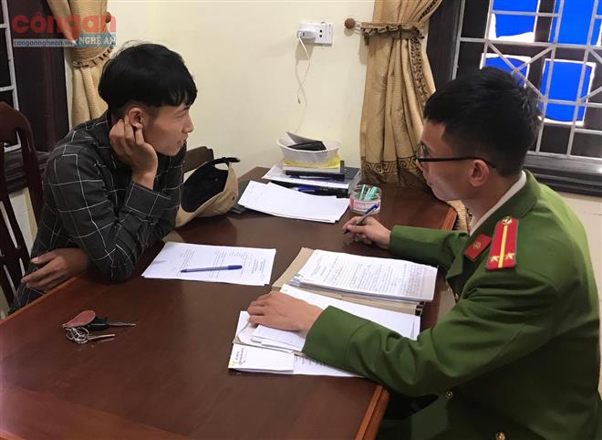 Khám phá ổ nhóm gây ra 7 vụ trộm cắp tài sản tại Quỳnh Lưu
