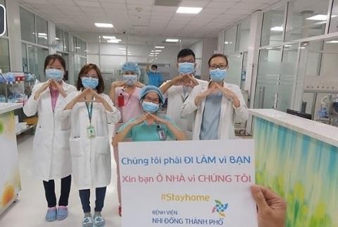 Cộng đồng mạng lan tỏa thông điệp chống dịch