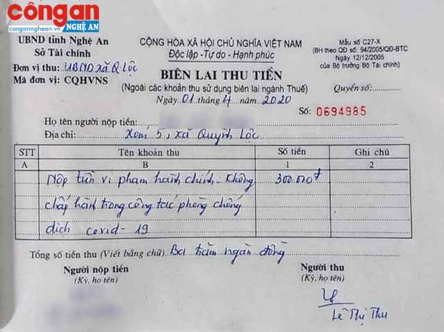Bị phạt 300.000đồng vì đăng lên Facebook 'thằng nào dám phạt tao'