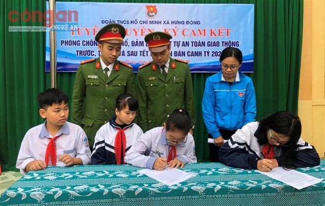 Nỗ lực vì bình yên cho nhân dân trên địa bàn