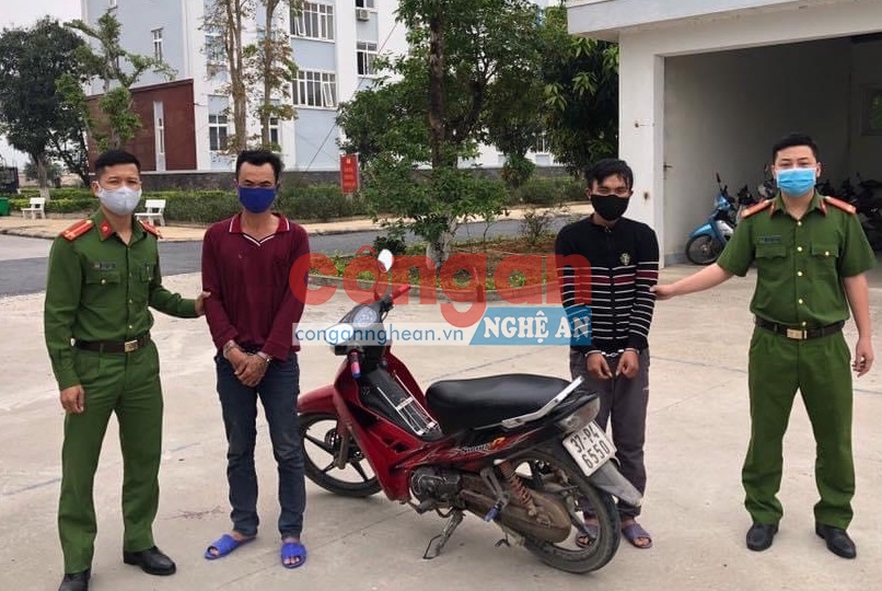 Trộm xe máy sa lưới sau 5 giờ gây án