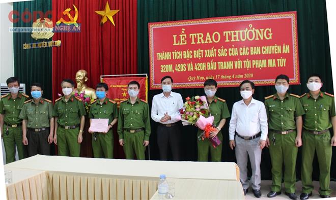 Quỳ Hợp trao thưởng 3 chuyên án ma túy