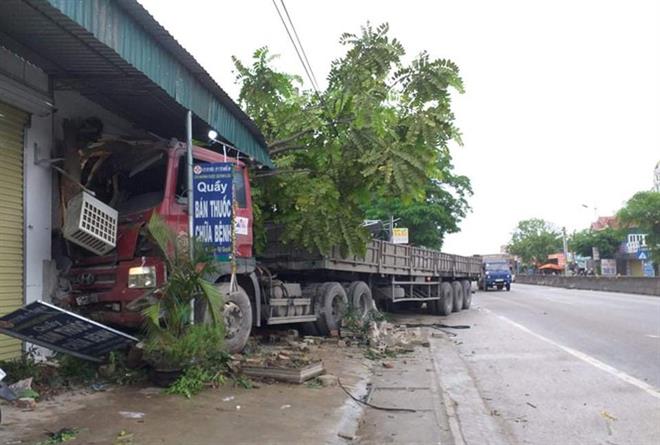 Hiện trường vụ tai nạn