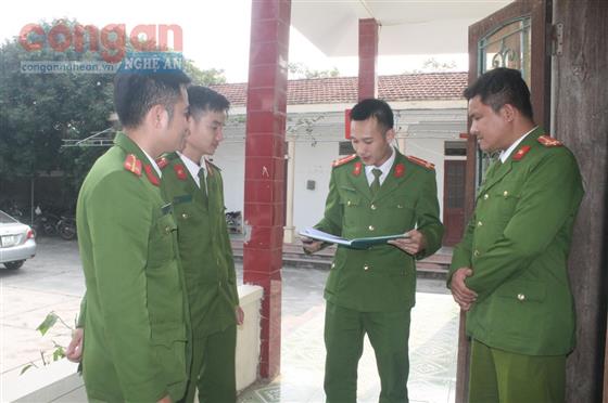 Trưởng Công an xã  tận tâm, vì bình yên địa bàn