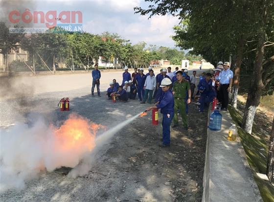Nâng cao hiệu quả phòng cháy, chữa cháy và cứu nạn, cứu hộ