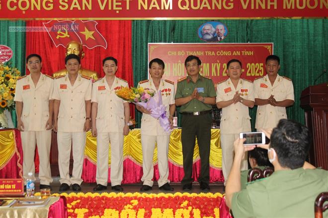 Chi bộ phòng Thanh tra Công an tỉnh: Đại hội Chi bộ nhiệm kỳ 2020 - 2025
