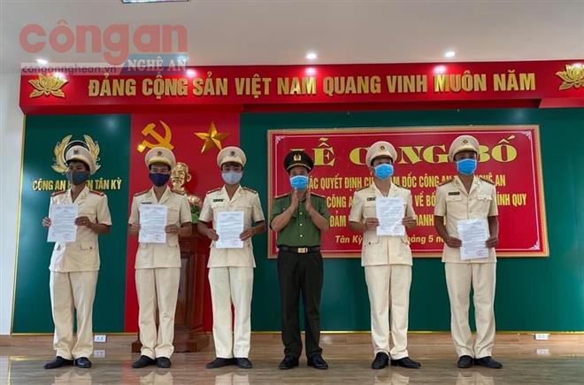 Hoàn thành việc bố trí Công an chính quy đảm nhiệm chức danh Công an xã