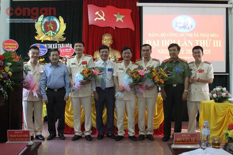Đại hội Đảng bộ Công an TX Thái Hòa lần thứ III, nhiệm kỳ 2020 – 2025 thành công tốt đẹp