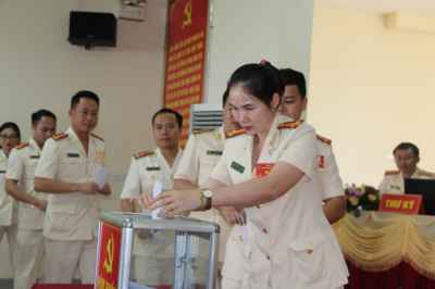 Đại hội Đảng bộ Phòng Cảnh sát Kinh tế nhiệm kỳ 2020 –  2025
