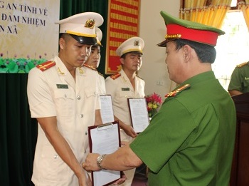 Công an huyện Quỳ Châu: Hoàn thành bố trí Công an chính quy đảm nhiệm chức danh Công an xã