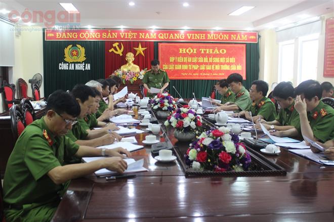 Góp ý kiến Dự án Luật sửa đổi, bổ sung một số điều của Luật Giám định tư pháp và Luật Bảo vệ Môi trường (sửa đổi)