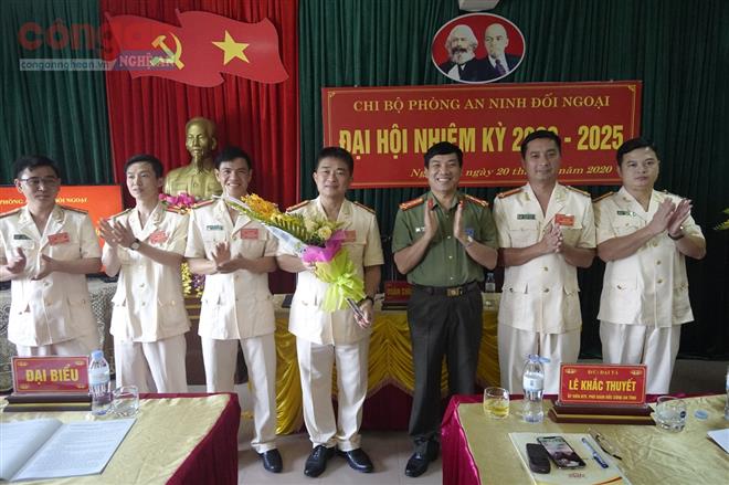 Đại hội Chi bộ Phòng an ninh đối ngoại