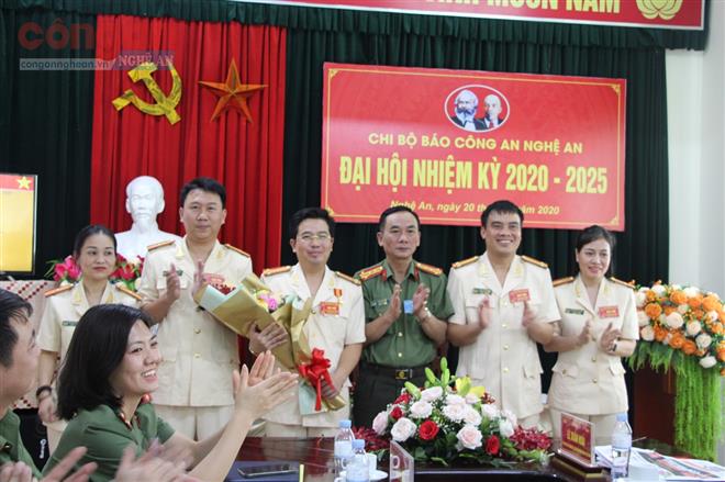 Đại hội Chi bộ Báo Công an Nghệ An nhiệm kỳ 2020 -2025