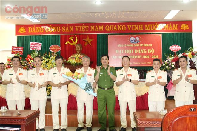 Đại hội Đảng bộ phòng Cảnh sát hình sự nhiệm kỳ 2020 - 2025