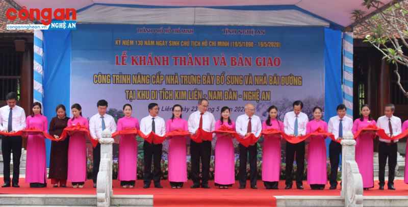 Khánh thành nhà trưng bày bổ sung và nhà bái đường tại Khu di tích Kim Liên