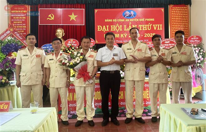 Đại hội Đảng bộ Công an huyện Quế Phong lần thứ VII, nhiệm kỳ 2020 – 2025