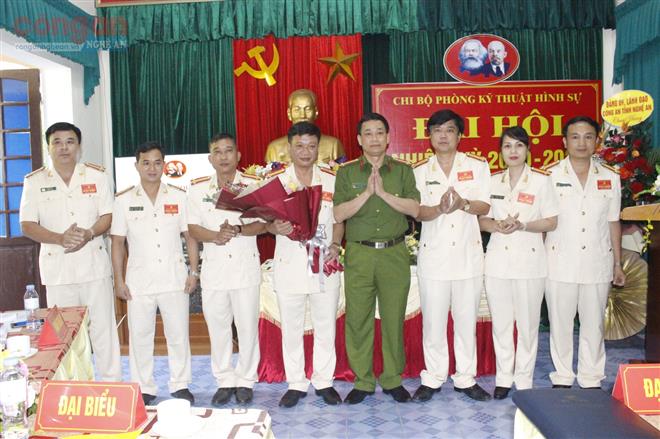Đại hội Chi bộ Phòng Kỹ thuật hình sự nhiệm kỳ 2020-2025