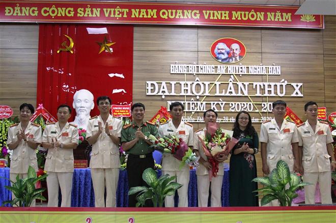 Đại hội Đảng bộ Công an huyện Nghĩa Đàn lần thứ X nhiệm kỳ 2020 – 2025 thành công tốt đẹp