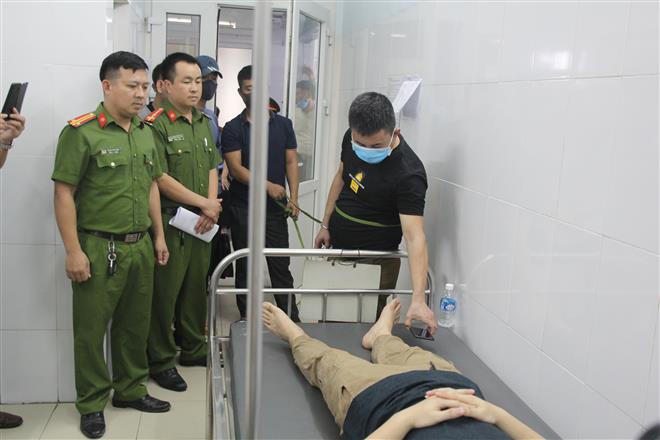 Thực nghiệm hiện trường đối tượng gây ra 15 vụ trộm tài sản tại các bệnh viện