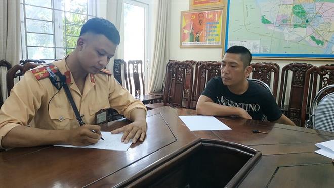Đối tượng Nguyễn Văn Mạnh tại Cơ quan Công an