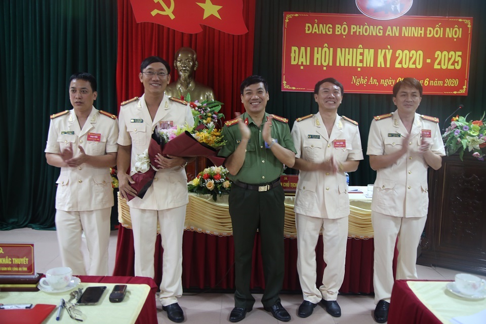 Đại hội Đảng bộ phòng An ninh đối nội nhiệm kỳ 2020-2025