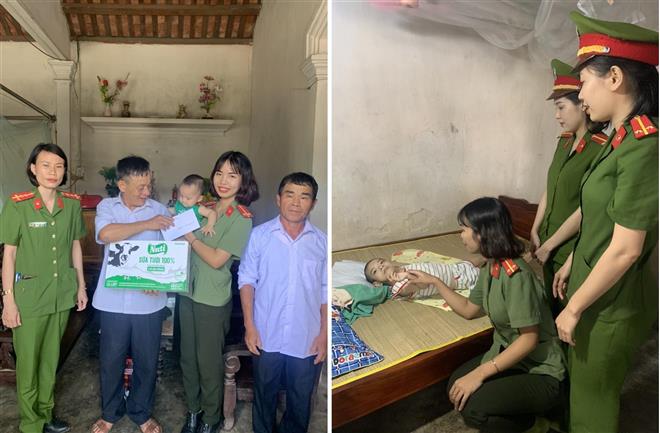 Trao 10 suất quà cho trẻ em có hoàn cảnh đặc biệt khó khăn