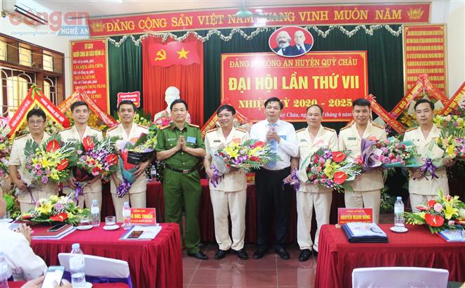 Đại hội Đảng bộ Công an huyện Quỳ Châu lần thứ VII, nhiệm kỳ 2020 – 2025 thành công tốt đẹp