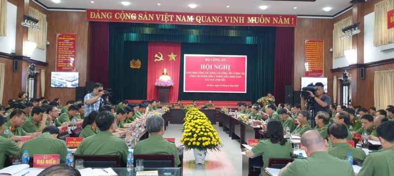 Giao ban công tác đảng và công tác chính trị CAND 6 tháng đầu năm 2020 khu vực phía Bắc