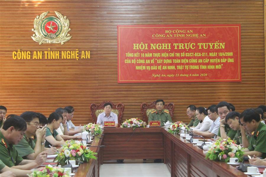 Tiếp tục tăng cường toàn diện cho Công an cấp huyện