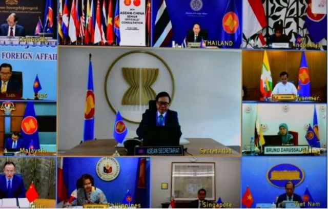 ASEAN-Trung Quốc tái khẳng định đảm bảo an ninh, an toàn ở Biển Đông
