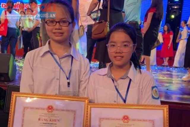 Gặp hai nữ sinh đạt giải Nhất cuộc thi Khoa học kỹ thuật cấp quốc gia