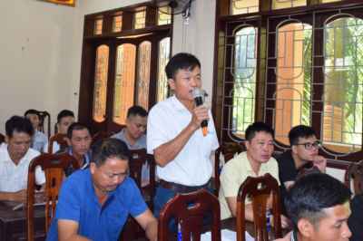 Công an huyện Quỳ Châu: Tổ chức đối thoại về công tác CCHC
