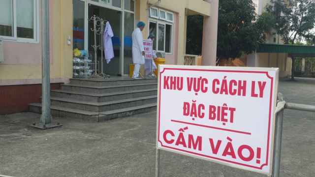 Khu cách li tại Bệnh viện hữu nghị đa khoa Nghệ An
