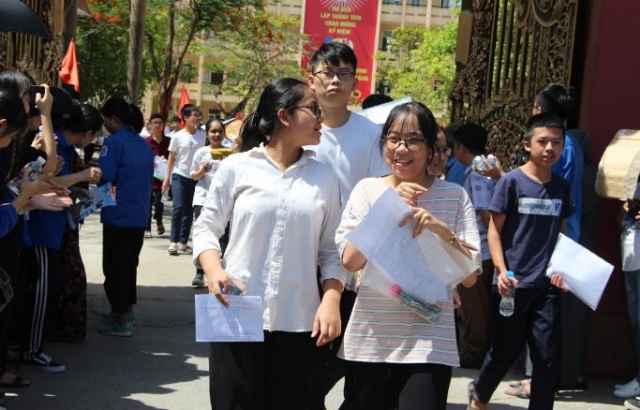 Nghệ An công bố điểm chuẩn vào lớp 10 năm học 2020 -2021