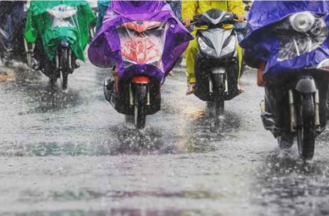 Bắc Bộ mưa to, có nơi mưa rất to