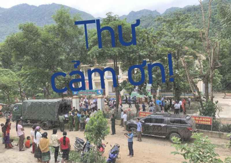 Thư cảm ơn!