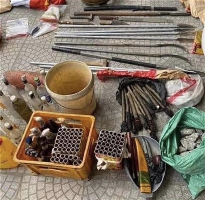 Một số tang vật trong vụ án