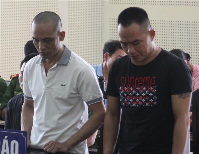 Hai bị cáo tại tòa