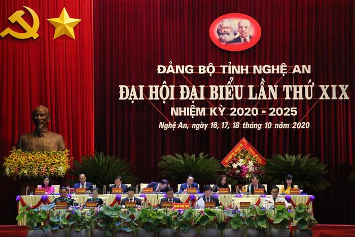 Đại hội Đại biểu Đảng bộ tỉnh Nghệ An lần thứ XIX tiến hành phiên trù bị