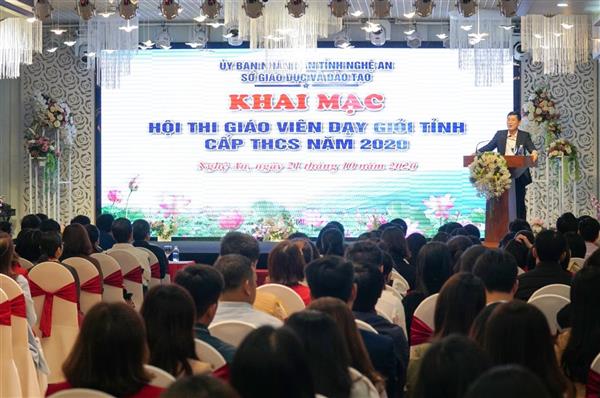 Khai mạc Hội thi giáo viên dạy giỏi tỉnh cấp THCS năm 2020