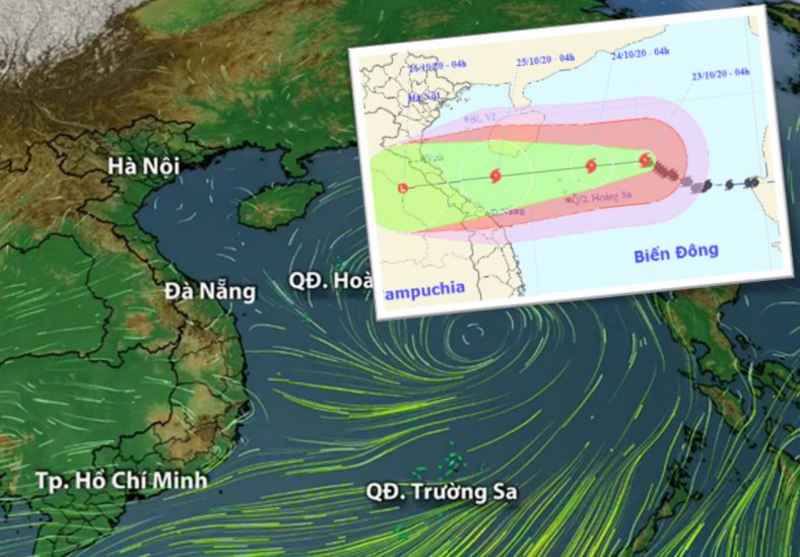 TIN BÃO TRÊN BIỂN ĐÔNG (Cơn bão số 8)