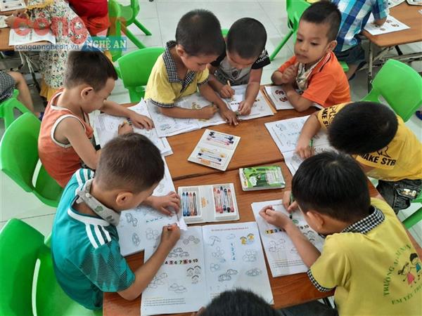 Xây dựng trường mầm non lấy trẻ làm trung tâm ở Nghệ An