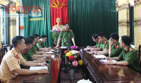 Công an huyện Quỳ Châu: Điều tra, làm rõ 30 vụ xâm phạm về trật tự xã hội