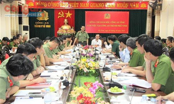Công an Nghệ An: Nhiều giải pháp đột phá trong cải cách hành chính